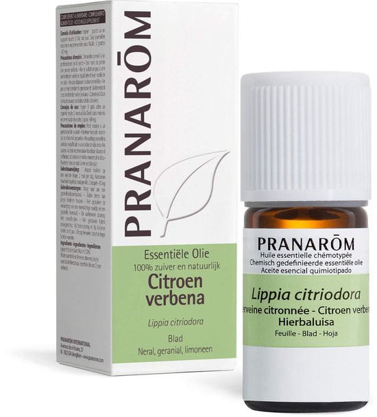 Pranarôm Essentiële Olie Citroen Verbena 5 Etherische olie
