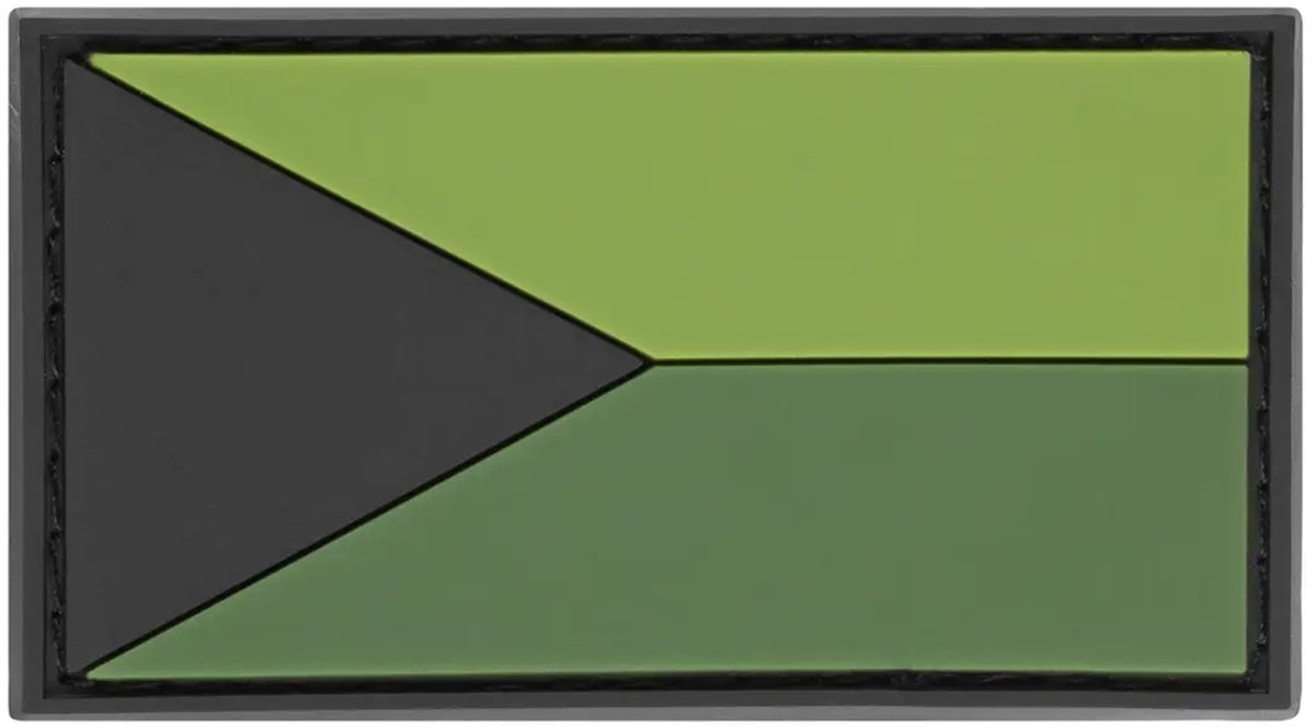 Rubberen badge JTG Czech Republic Flag