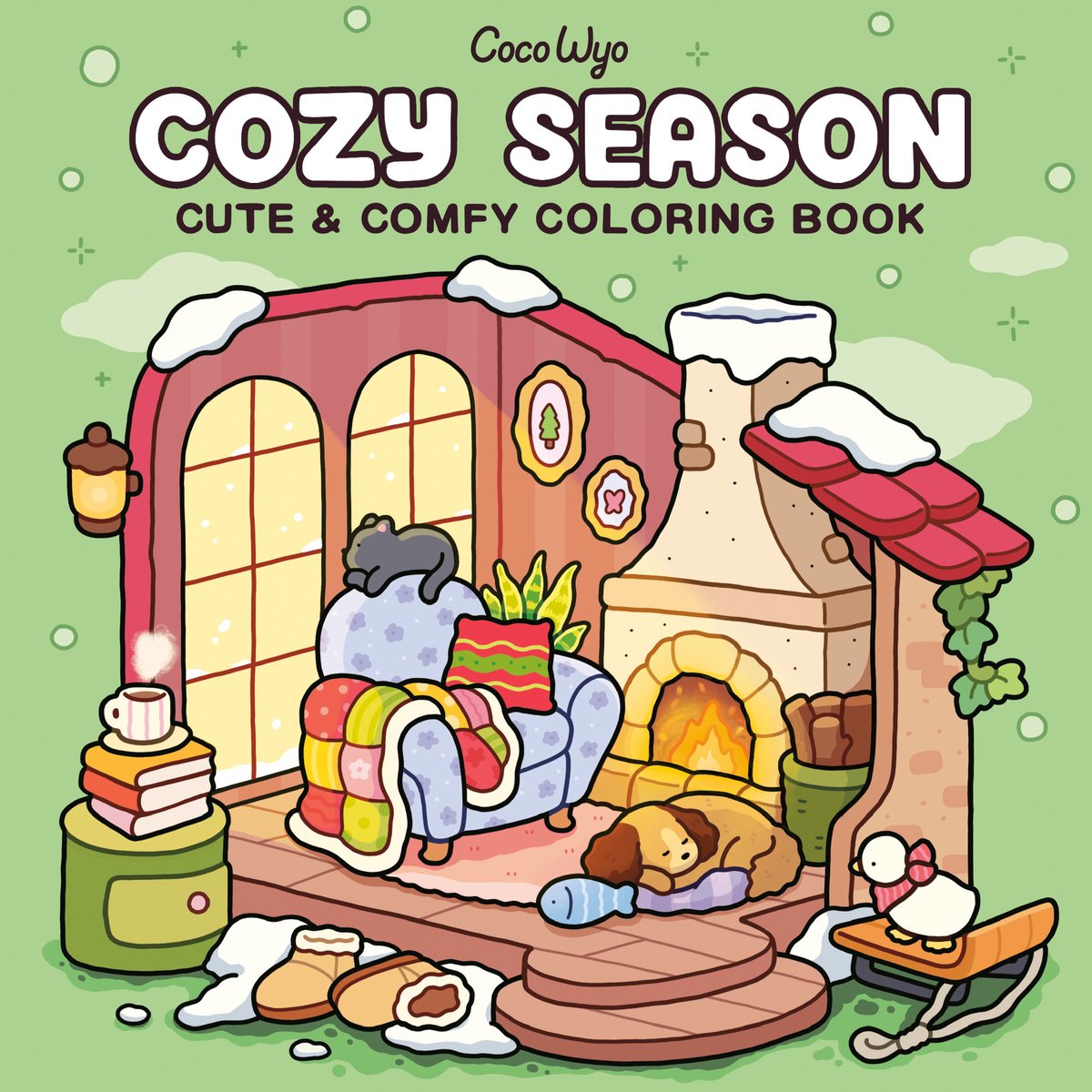 Cozy Spaces Coloring- Cozy Season