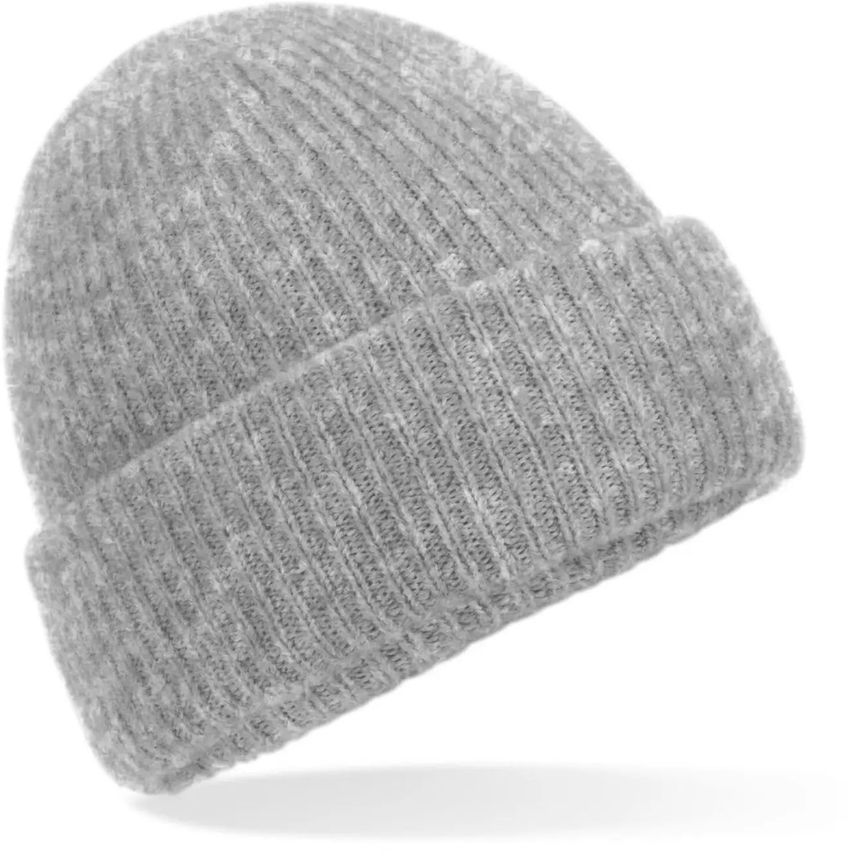 Geribbelde gebreide muts Beechfield Cosy Ribbed