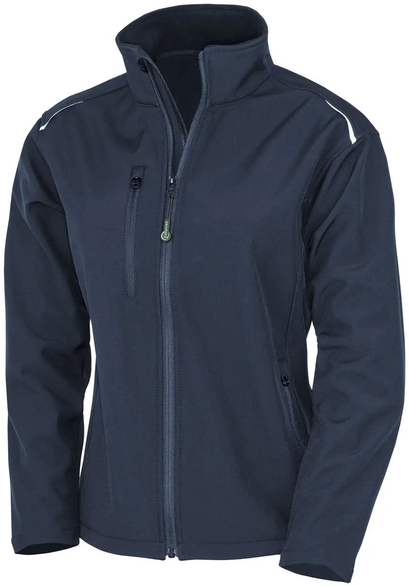 Result Women´s Recycled 3-Layer Printable Softshell Jacket RT900F Blauw