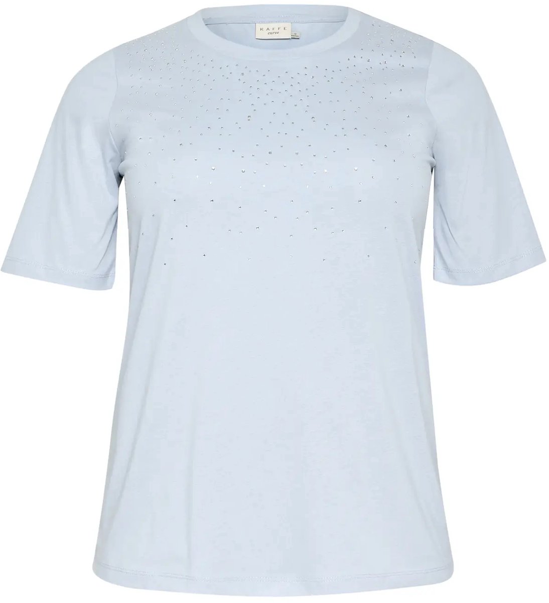 Dames-T-shirt KAFFE Curve Merisa