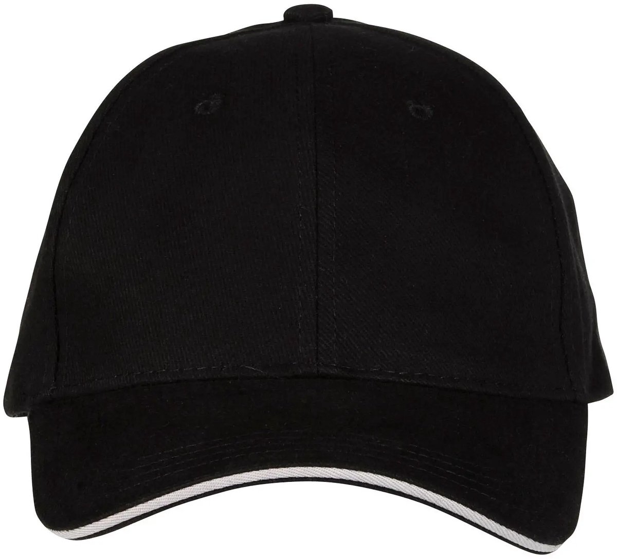 6-panel pet Black & Match