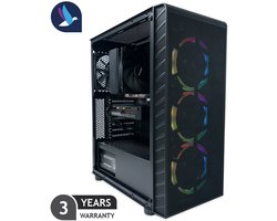 AZZA Prime Gaming PC - AMD Ryzen 7 5800X3D - NVIDIA RTX 5070 - 32 GB RAM - 1 TB SSD - WiFi