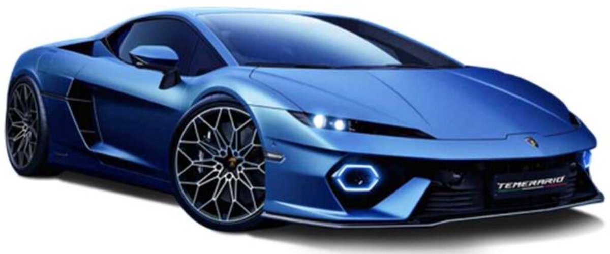 Bburago Lamborghini Temerario - Modelauto - Schaal 1:43