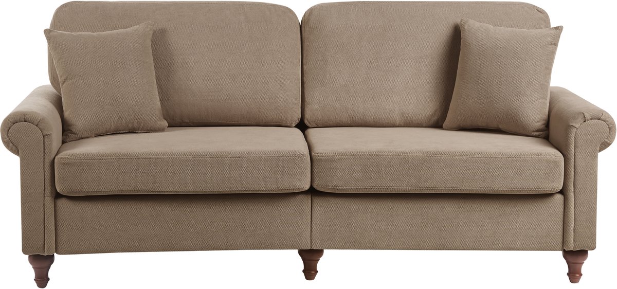 GINNERUP - Driezitsbank - Bruin - Polyester