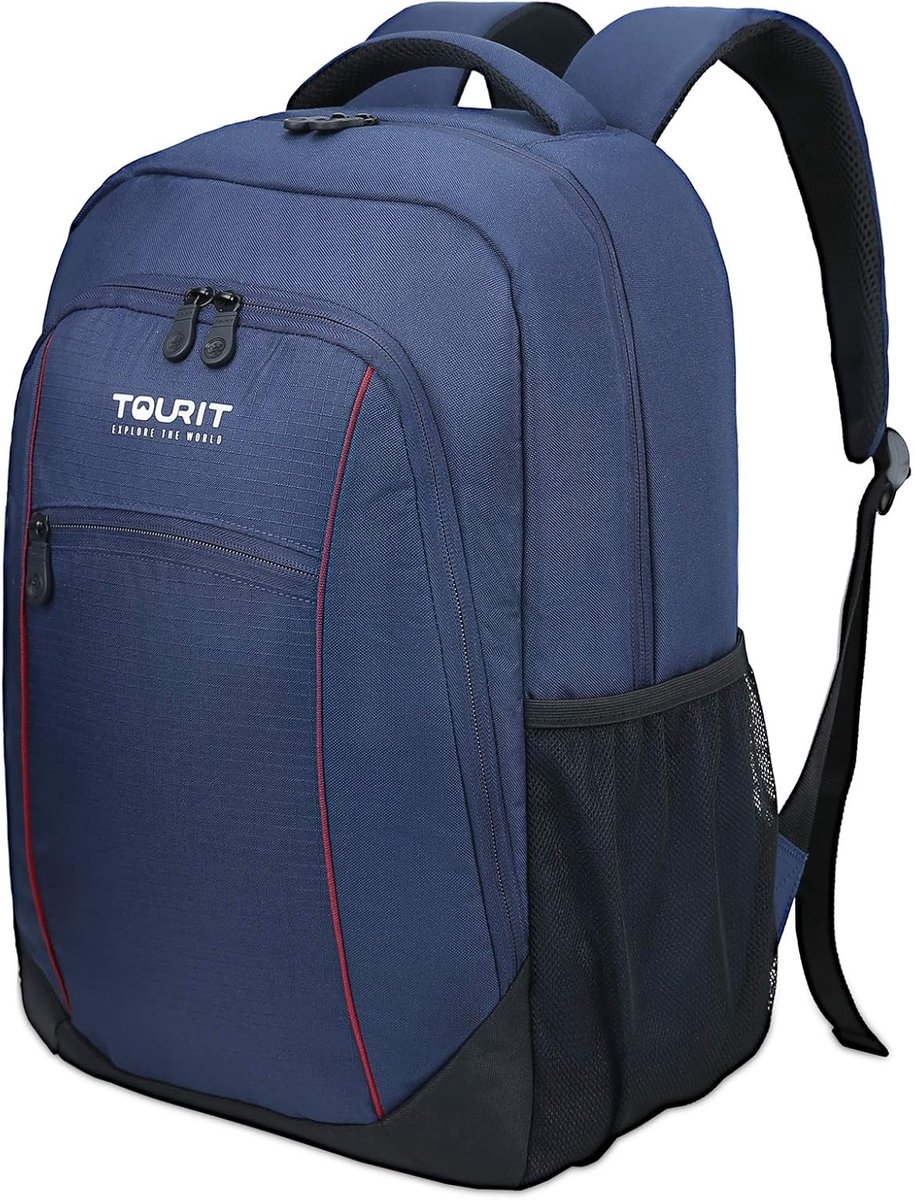 Thijox - Thermo-rugzak - Draagbare lunchtas - Thermische rugzak voor levensmiddelen en fruit - Groot met verstelbare riem - Perfect voor picknick, fee