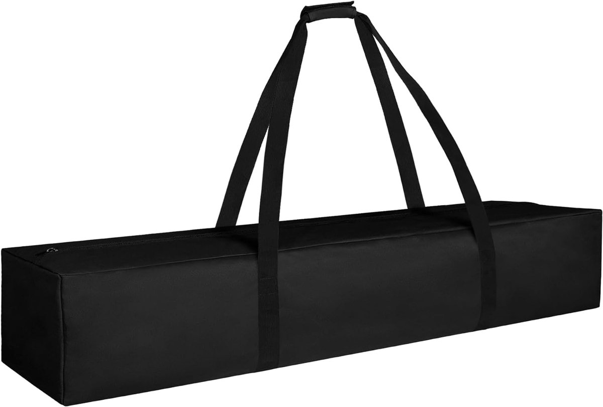 Thijox - Grote Waterdichte Sporttas en Reistas met Polsband, Duurzaam Polyester, Capaciteit 115L, Zwart, 114x17x17cm voor Sport, Fitness en Reizen