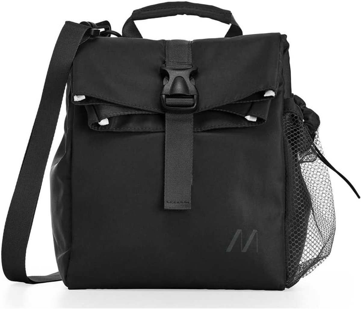 SnelShoppen - Efficiënte Koeltas Zwart 8L met Buitenvak, Thermische Isolatie, Robuust Materiaal, Ideaal voor Camping, Picknick, Feestjes en Dagjes Uit