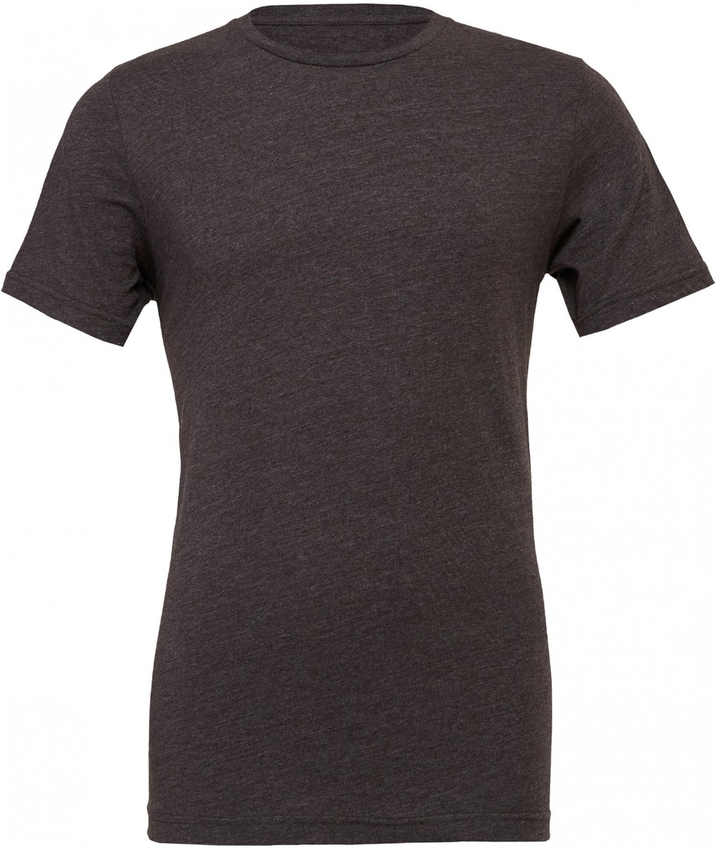 Bella+Canvas Unisex Heather CVC Short Sleeve Tee CV3001CVC - Dark Grey Heather - XL