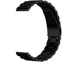 Thijox - OcioDual Horlogebandje Roestvrij Staal Metalen Armband 14mm 16mm 18mm 20mm 22mm 24mm voor Heren Universele Smartwatch Armbanden
