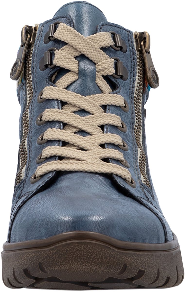 Odeon hoge leren sneakers