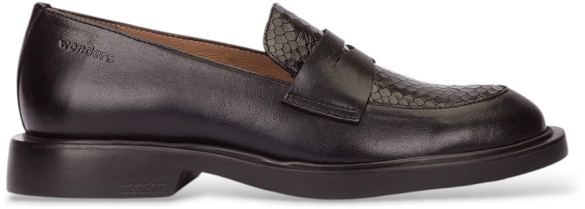 Wonders Leren mocassins Oregon