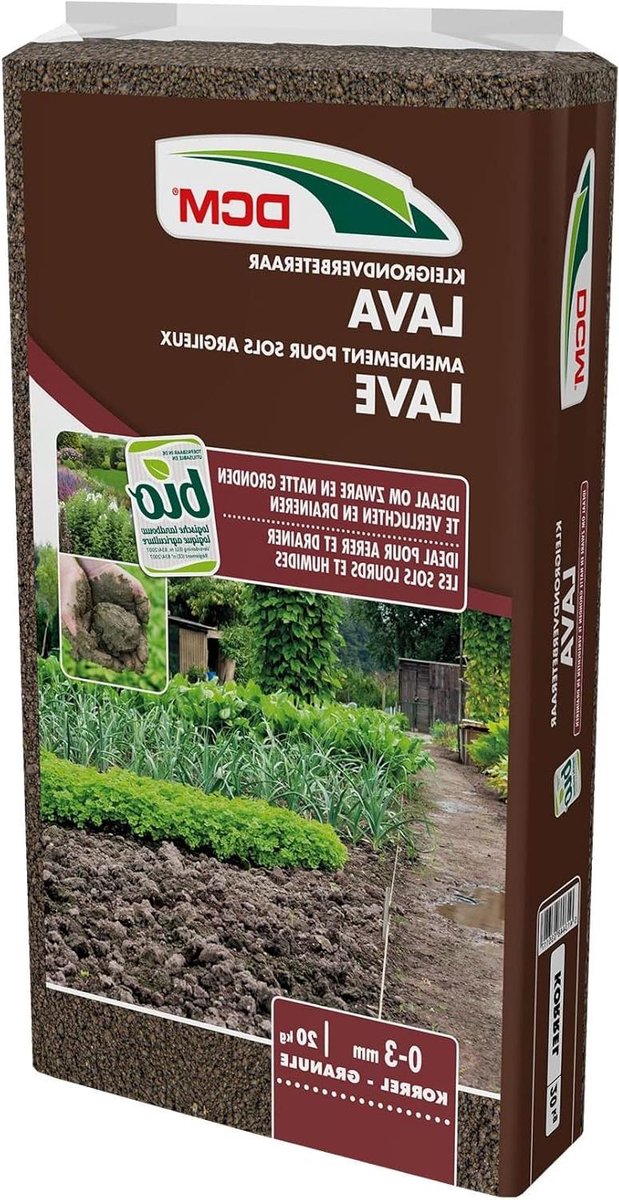 Klei Bodemverbeteraar - Lavakorrels - Bodem Verluchten - Natuurlijke Oorsprong - 20 kg - Zwart