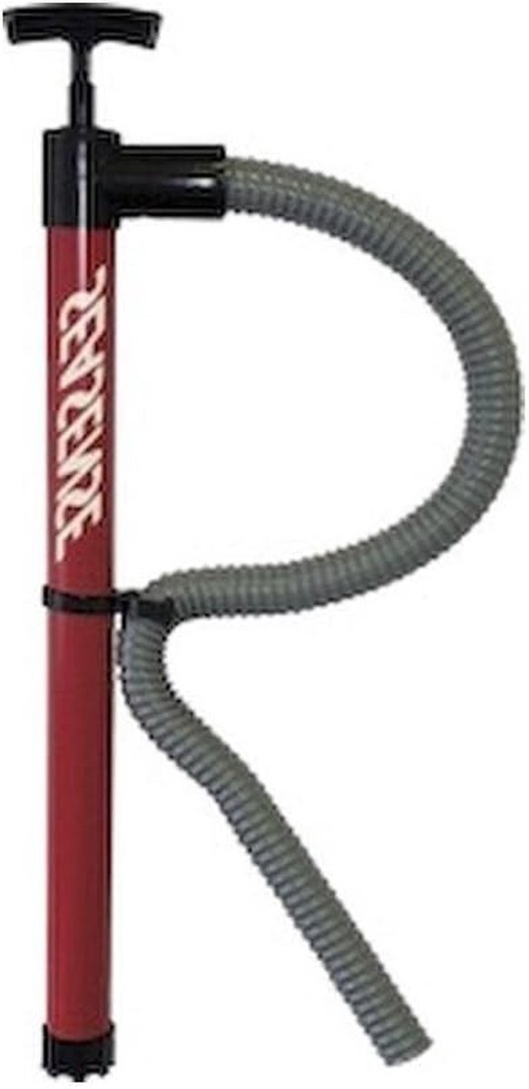 Hand Lenspomp - Waterpomp - Boot Nat Vrij - Zelfaanzuigend Ontwerp - 24" x 72" - Rood/Zwart