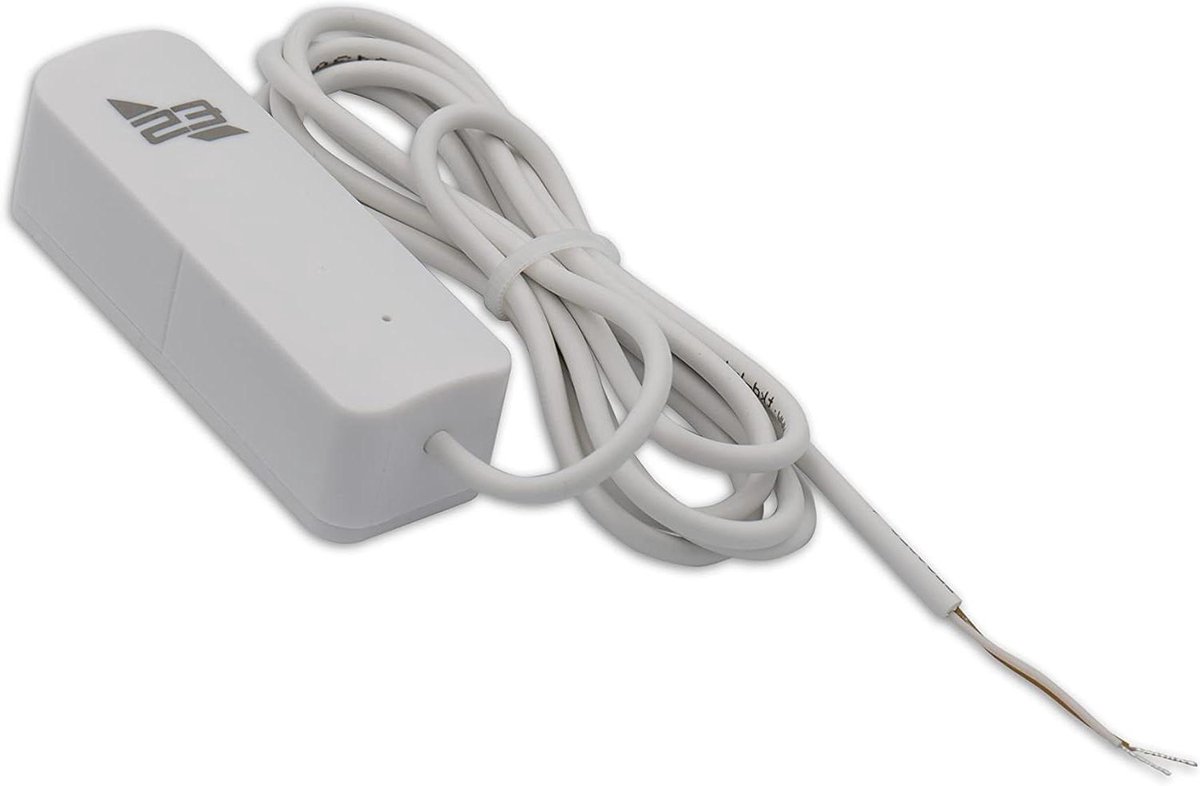 Smart Home Adapter - Waarschuwing Melder - Water Leaks Detecteren - Smartphone Meldingen - Oblong - Wit