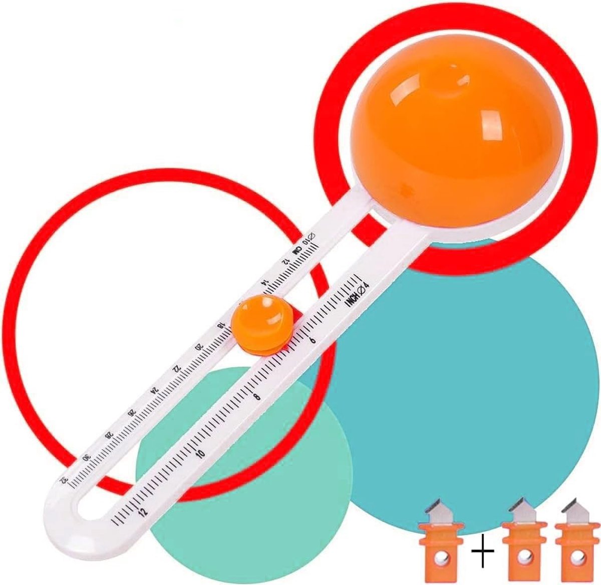 Rotonde Papier Snijder voor Precisie Snijden, Cirkel Snijder voor Scrapbooking en Creatief Werk