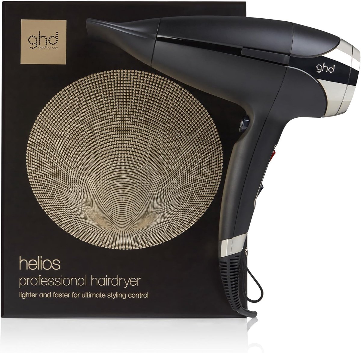 SnelShoppen - Professionele Haardroger Föhn 2200 Watt met Aeroprecis Technologie, Zwart - Voor Perfecte Styling en Meer Glans