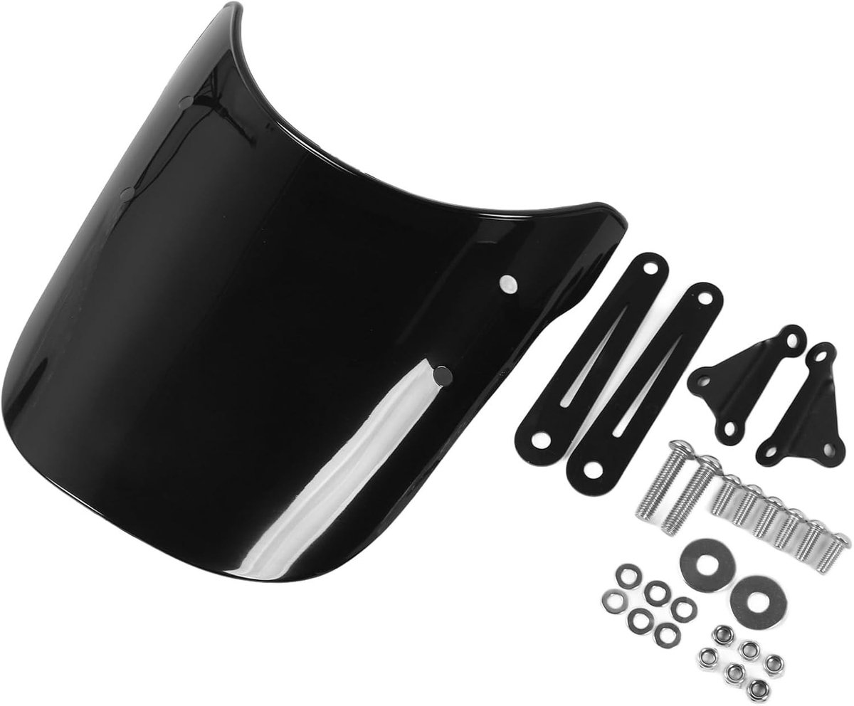 Hoogwaardige Motorruit, Sterke Winddeflector voor V7III GUZZI V7 Centenario, Bescherming tegen Wind en Weer