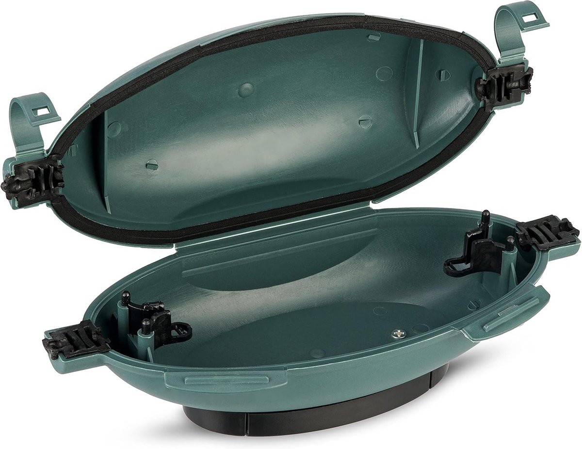 Thijox - REV Kabelkluis Waterdichte Kabelbox voor Verlengkabels en Stekkers - IP44, Groen, Ideaal voor Tuin, Camping en Vochtige Omgevingen