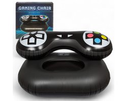 Dailygoods - Chaise de jeu gonflable - Design rétro - Ergonomique - PVC de haute qualité - Assise confortable - Dimensions 115 x 70 x 55 cm