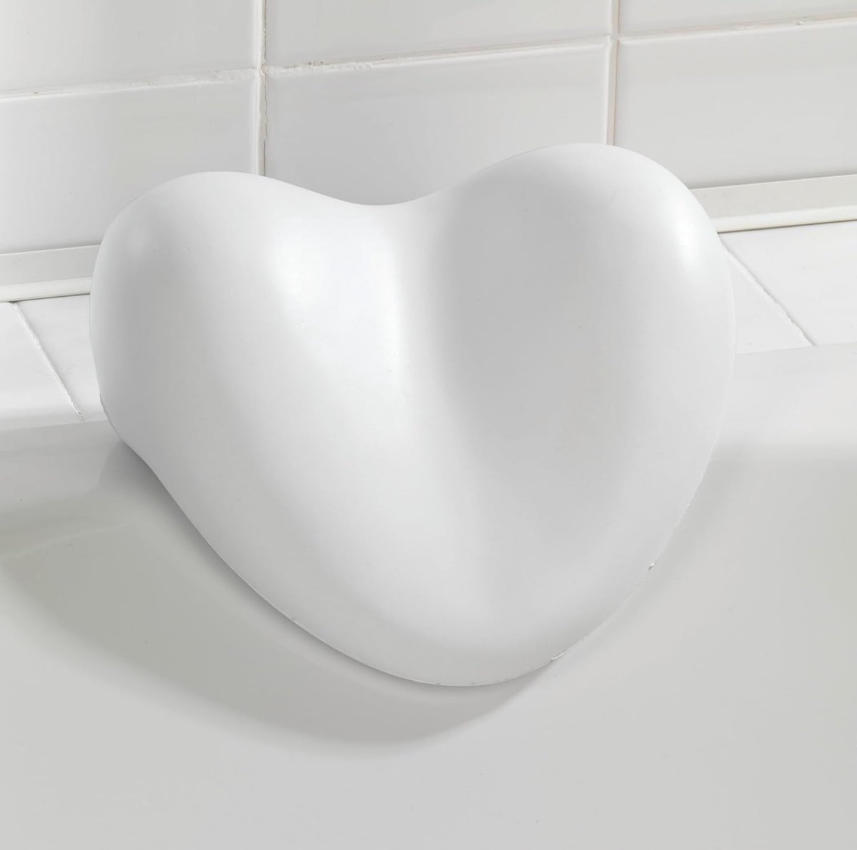 Thijox - Badkussen Tropic Wit - Comfortabel Badkussen voor Badkamer - Luxe Badaccessoire - Geschikt voor Ontspanning, Wellness en Spa - Perfect voor T