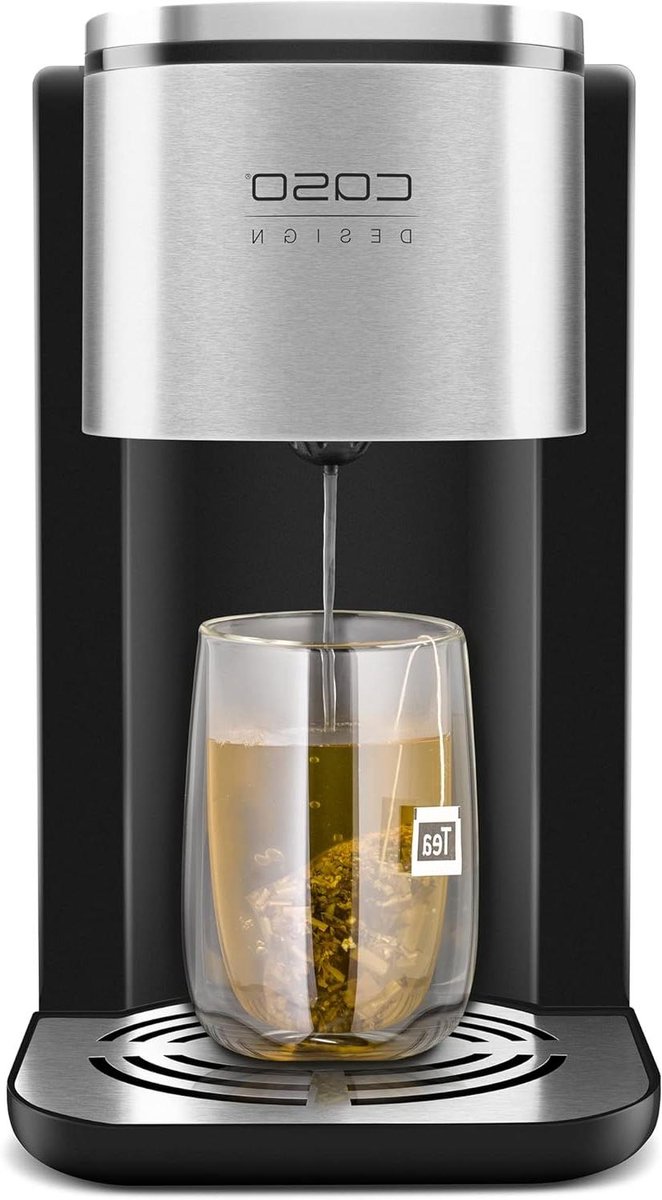 Warmwaterdispenser - Heetwaterkraan - Dranken Bereiden - Direct Warm Water - 22 Liter - Zwart RVS