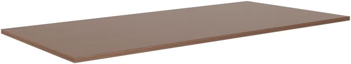 Bureau Blad - Tafelblad Bureau - Thuiswerken Kantoor - MDF met eikenfineer - 160 x 80 cm - Donker Eiken