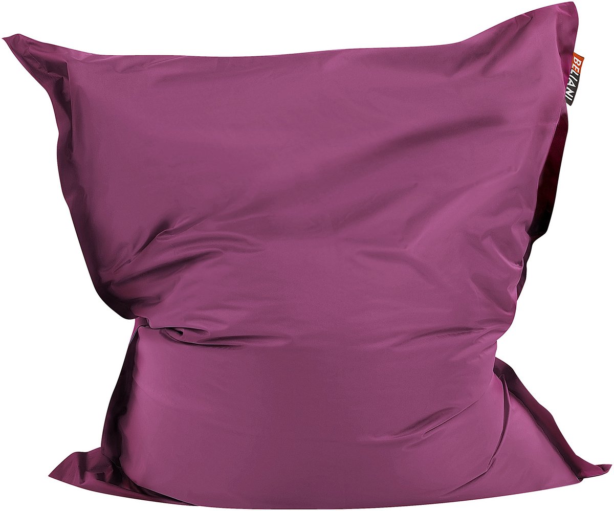 Beliani FUZZY - Zitzak - Paars - 140 x 180 cm - Polyester