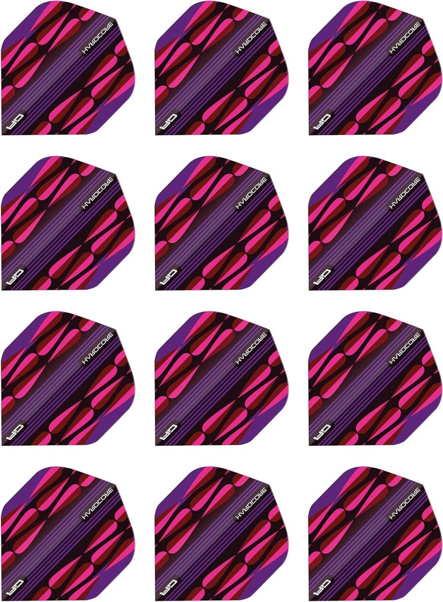 Dart Flights - Vleugels - Precisie Werpen - Extra Dik - 12 Stuks - Roze