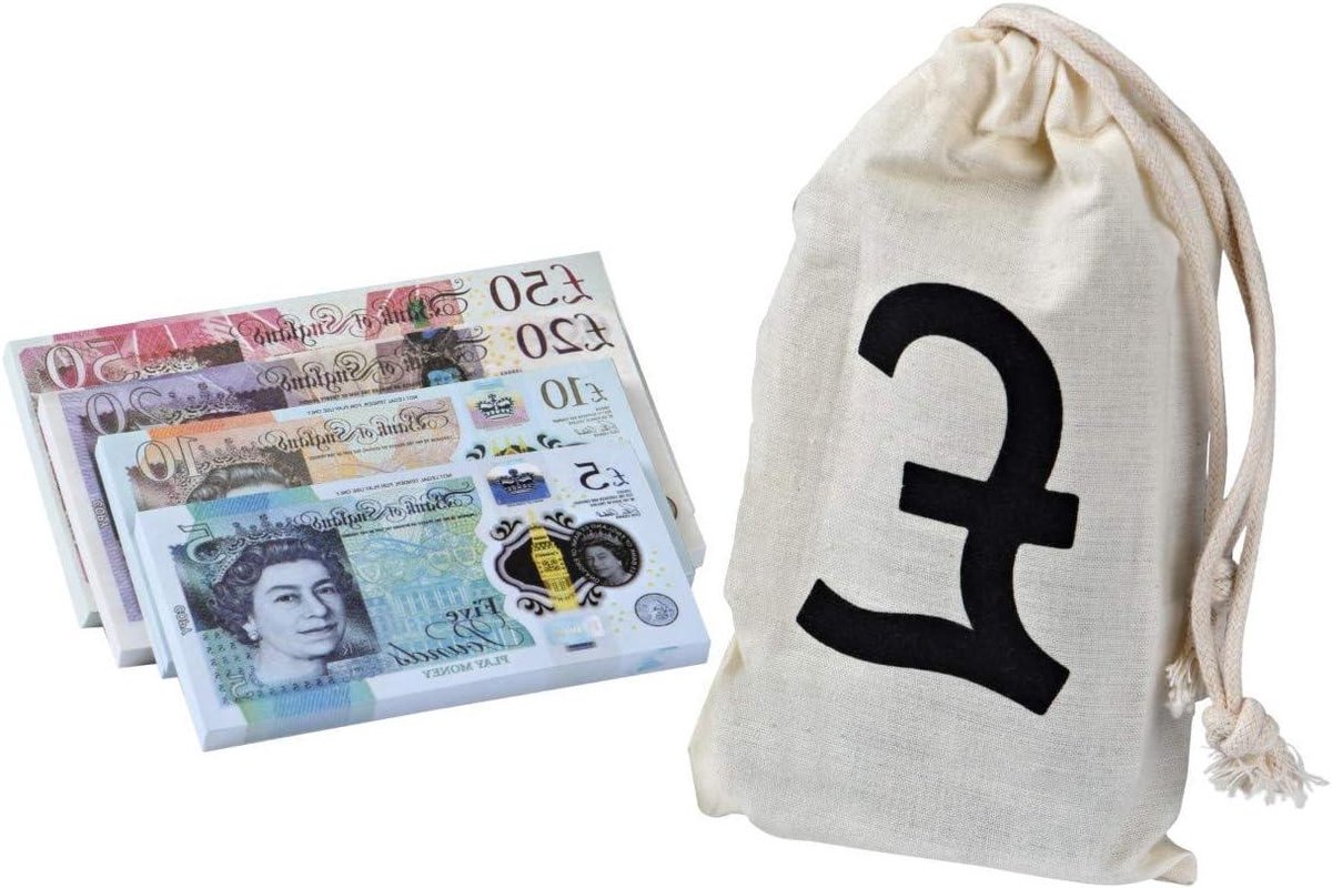 Speelgeld Set - Nep Geld - Leren Tellen - Dubbelzijdig Bedrukt - 50 Noten - Multicolor