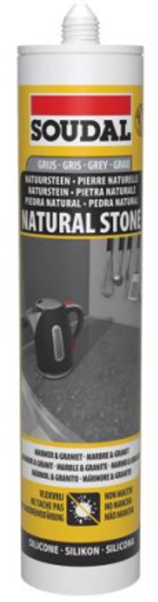Soudal Natuursteen silicone marmer grijs 300ml