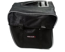 Dubbele Achtertas Bristol 36 L | Zwart | Maat: One Size