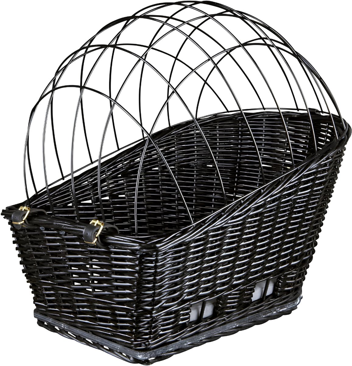 JCP® Fietsmand Hond - Tot 8 kg - Hondenmand Fiets - Fietsmand Hond Voorop - Zwart - 55cm x 35cm x 55cm – foto 2