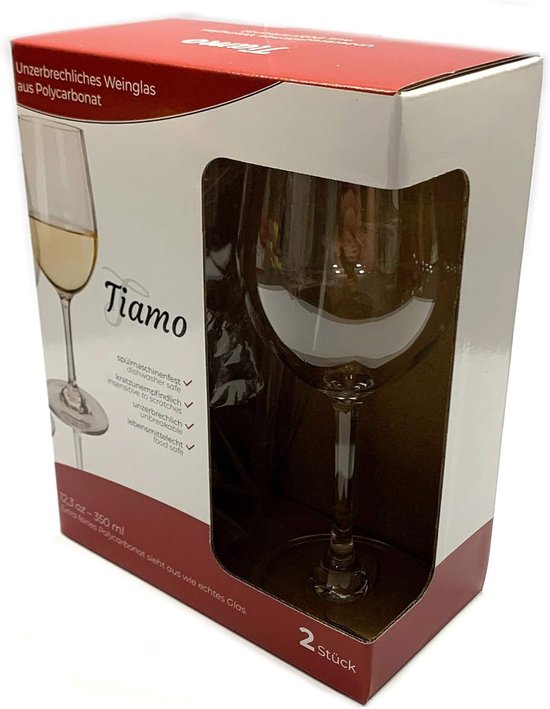Camping Wijnglazen - Onbreekbare Glazen - Outdoor Gebruik - Krasbestendig Materiaal - 350 ml - Transparant — afbeelding 5