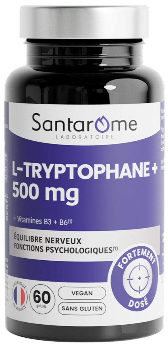 Santarome L-Tryptofaan+ 500 mg 60 Gélules