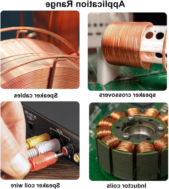 Lege 38 mm Draadspoelen voor Organisatie van Draden, Koorden en Luidsprekers, Ideaal voor Frequentie Divider en Inductor Gebruik — afbeelding 3