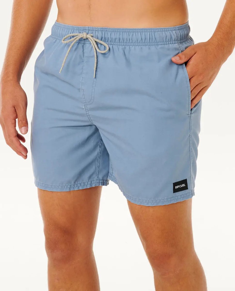 Rip Curl Offset Washed Volley Faded Blauw