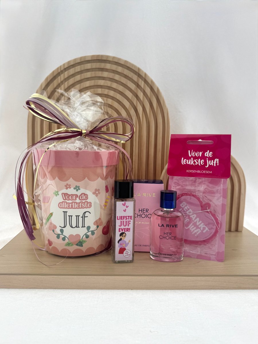 Perfect Gifts Bedankt Juf Cadeau Emmertje - Liefste Juf - Voor Vrouwen