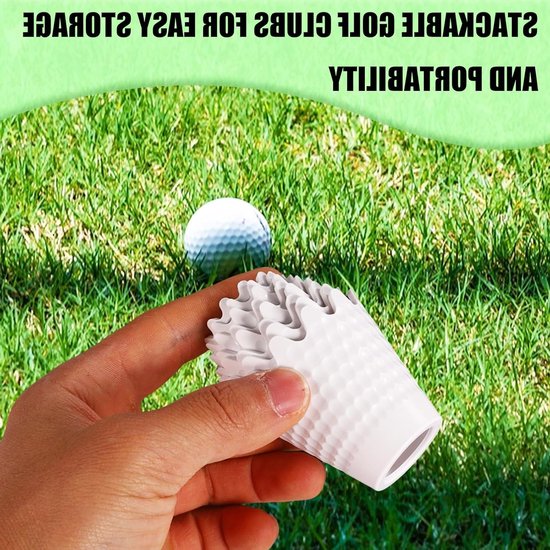 8 Stuks Golf Tees voor Indoor en Outdoor Gebruik, Diverse Maten, Praktische Accessoires voor Golftraining en Driving Range — afbeelding 4