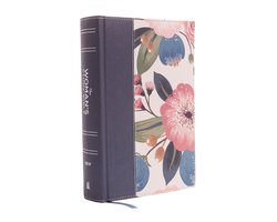 NIV, the Woman's Study Bible, Cloth Over Board, Blue Floral, Full-Color