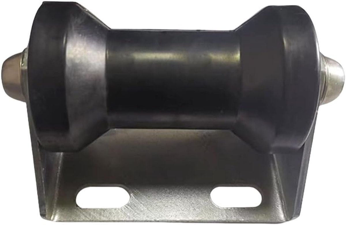 Kielrol Houder - Aanhanger Rol - Boot Transport - Goede Wrijving - 5 inch - Zwart
