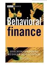 Behavioral Finance