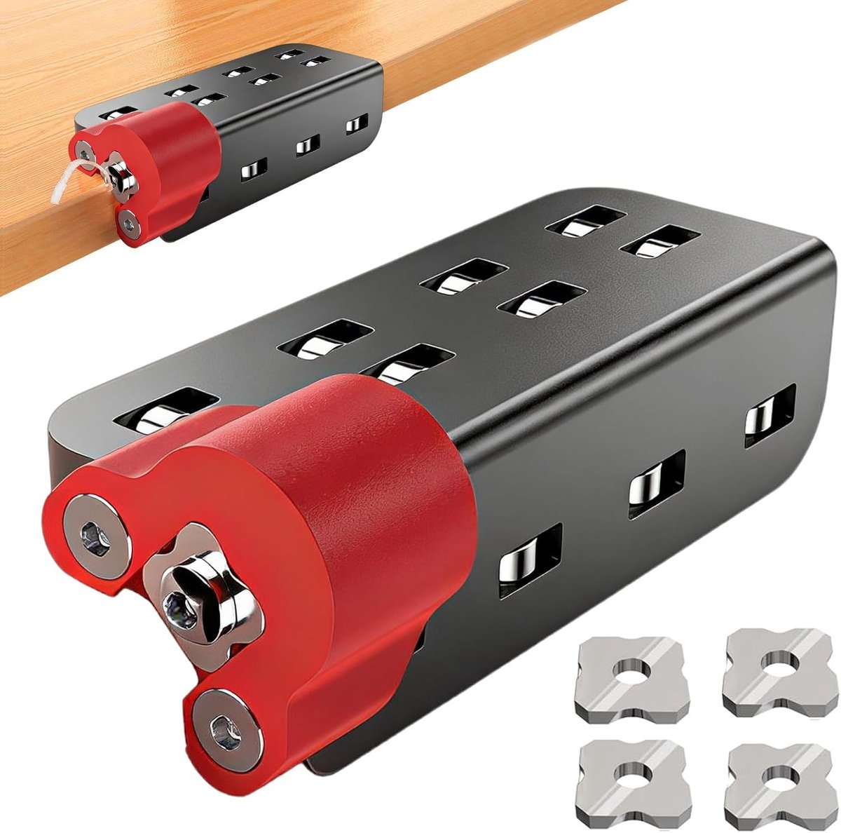 Houtbewerking Kanttrimmer - Afwerkingsgereedschap Hout - Meubels Afwerken - Ergonomische Handgreep - 1 stuk - Niet gespecificeerd