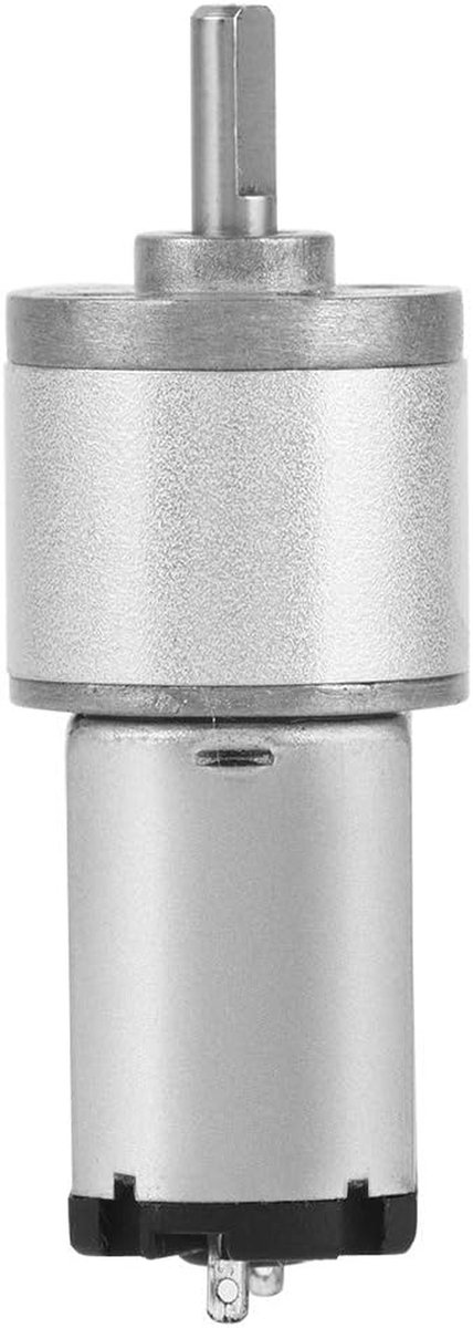 DC Versnellingsmotor - Motor met reductie - Robotica en Automatisering - Lage Snelheid en Stil - 6V 100 tpm - Metaal