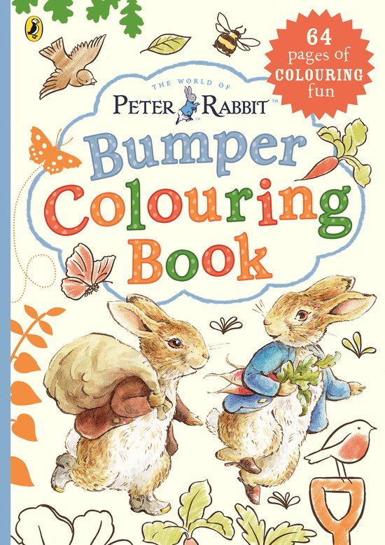 Peter Rabbit Bumper Colouring Book - cover
