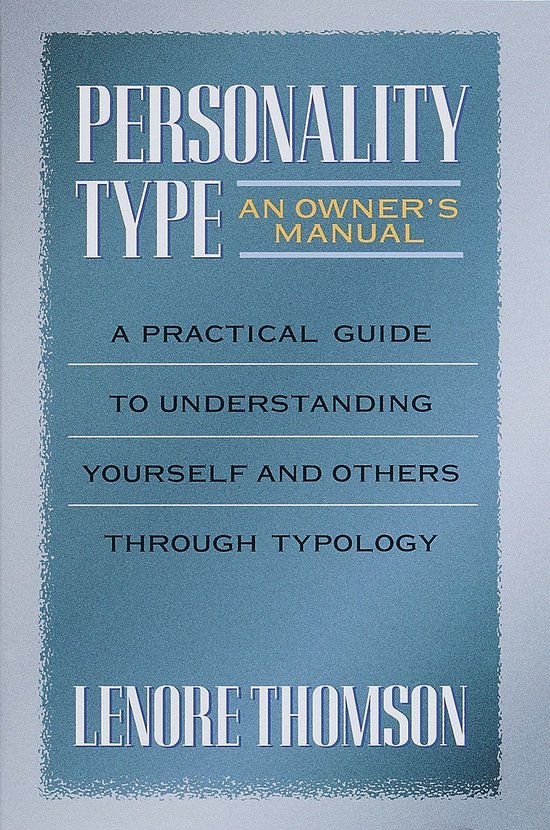Personality Type - cover