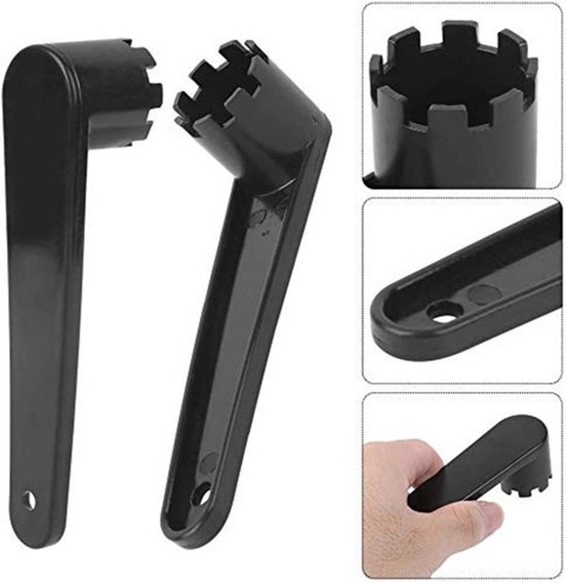 Dailygoods- Luchtklep Spanner 5 Stuks - Duurzaam TPU - Boot Accessoires