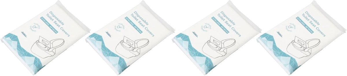 Wegwerp Toiletbrilhoes - Reis Essentieel - Hygiënisch Reizen - Composteerbaar Materiaal - 40 Stuks - Universeel