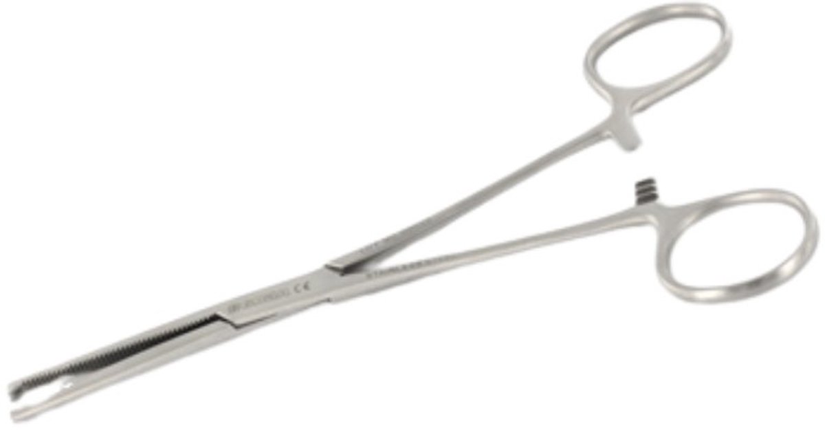 Chirurgische Kocher/Klem 1 x 2 - 20 cm